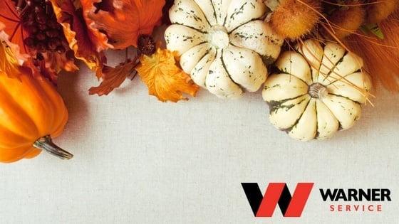 Happy Thanksgiving from Warner Service
